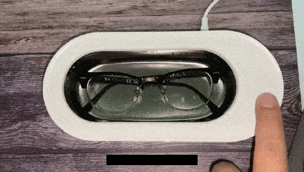 超聲波(bō)清(qīng)洗眼(yǎn)鏡(jìng)